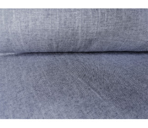 Textilwachstuch - Struktur Jeans blau
